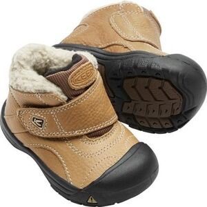 Keen Kootenay Brown Leather Sherpa Lined Outdoor Snow Toddler Sz 5 Boots‎